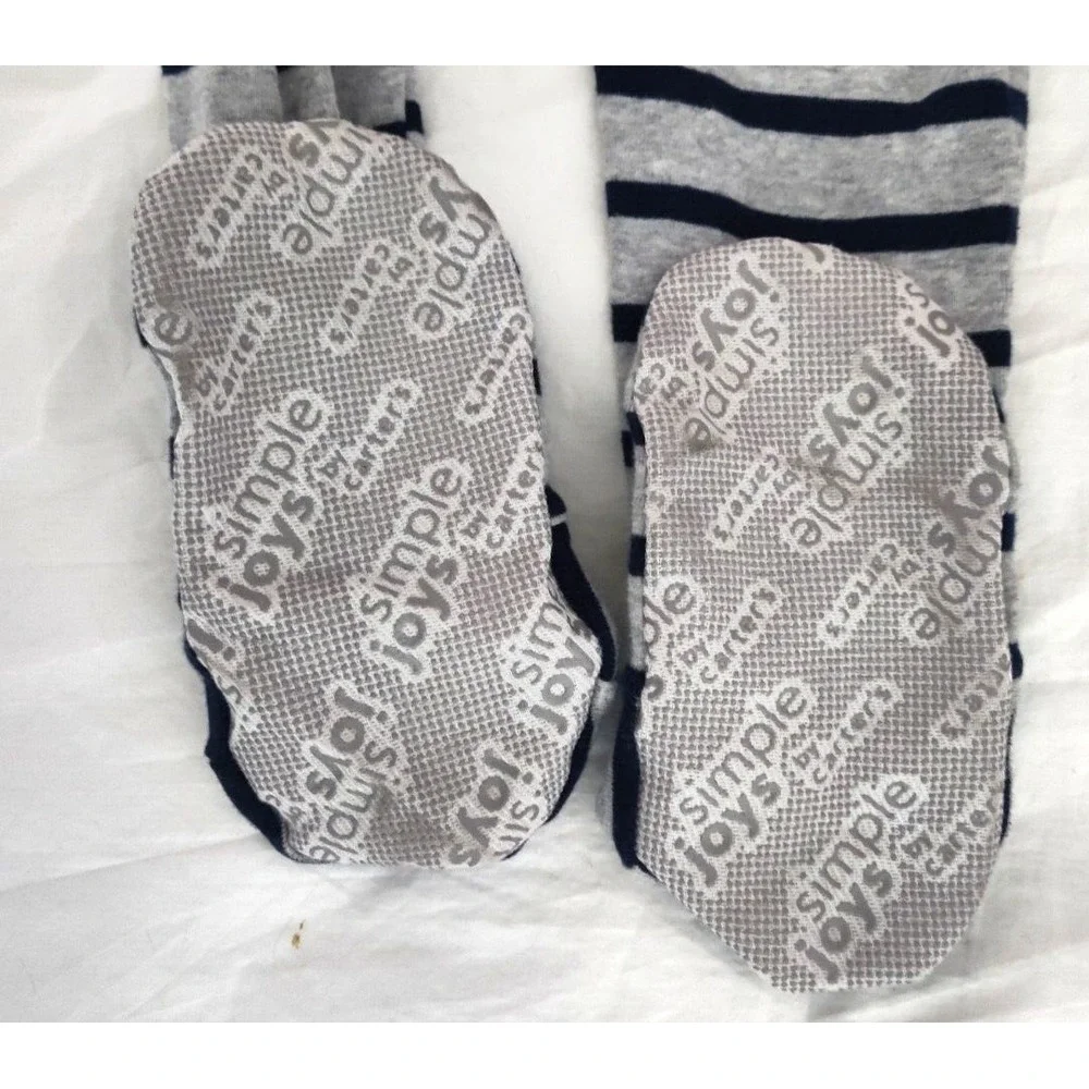 Carter's Boy 5T Footed Sleeper Lot Simple Joys‎ Dinosaur Alligator 1pc